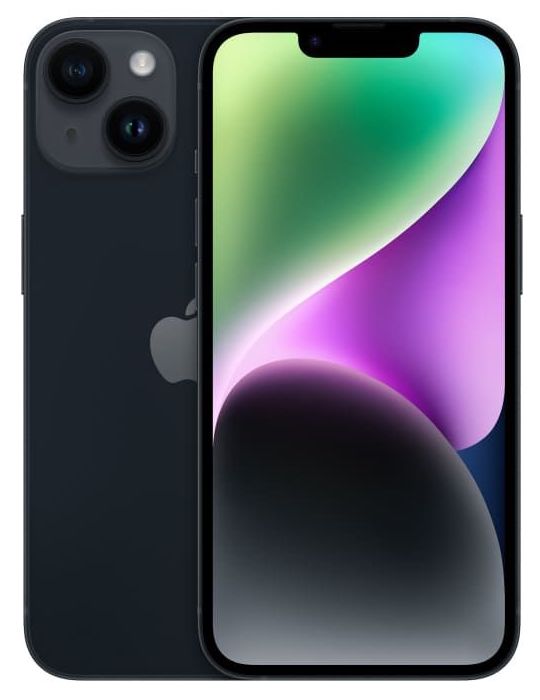Фото Apple iPhone 14, 256 ГБ, Тёмная ночь Фото Apple iPhone 14, 256 ГБ, Тёмная ночь