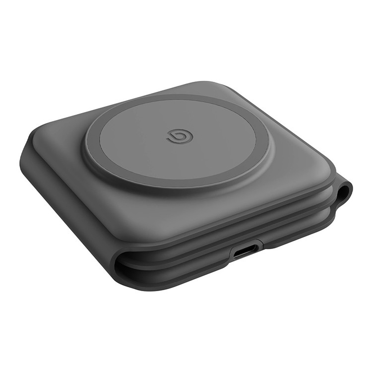 Складная зарядная станция Energea Bazic GoMag Trio Plus для iPhone, AirPods и Apple Watch Складная зарядная станция Energea Bazic GoMag Trio Plus для iPhone, AirPods и Apple Watch