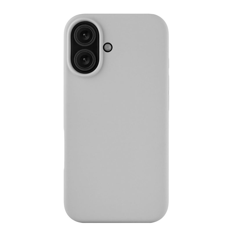 Фото Чехол защитный uBear Touch Mag Case для iPhone 16, светло-серый Фото Чехол защитный uBear Touch Mag Case для iPhone 16, светло-серый